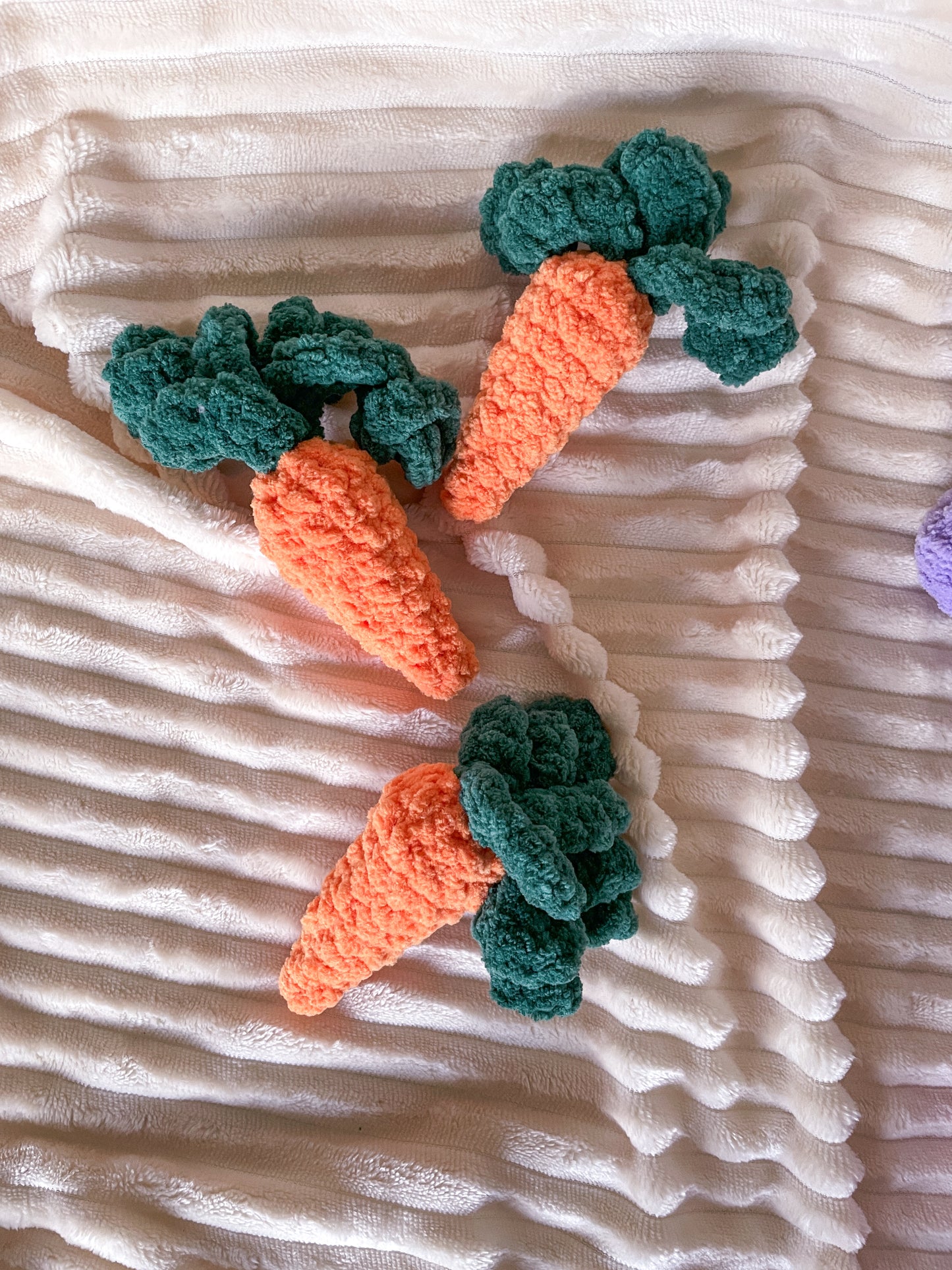 Carrot Plush or Rattle