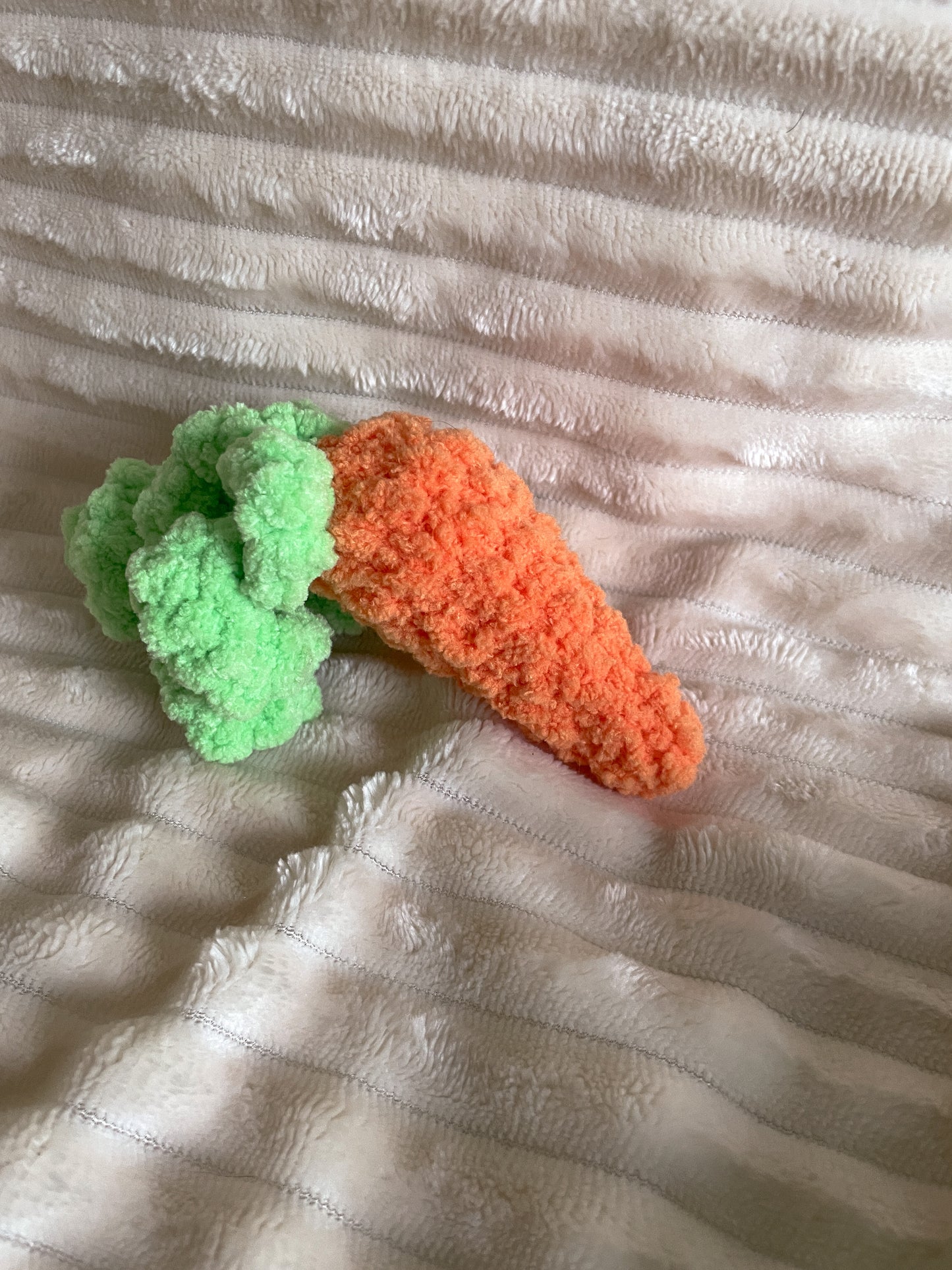 Carrot Plush or Rattle