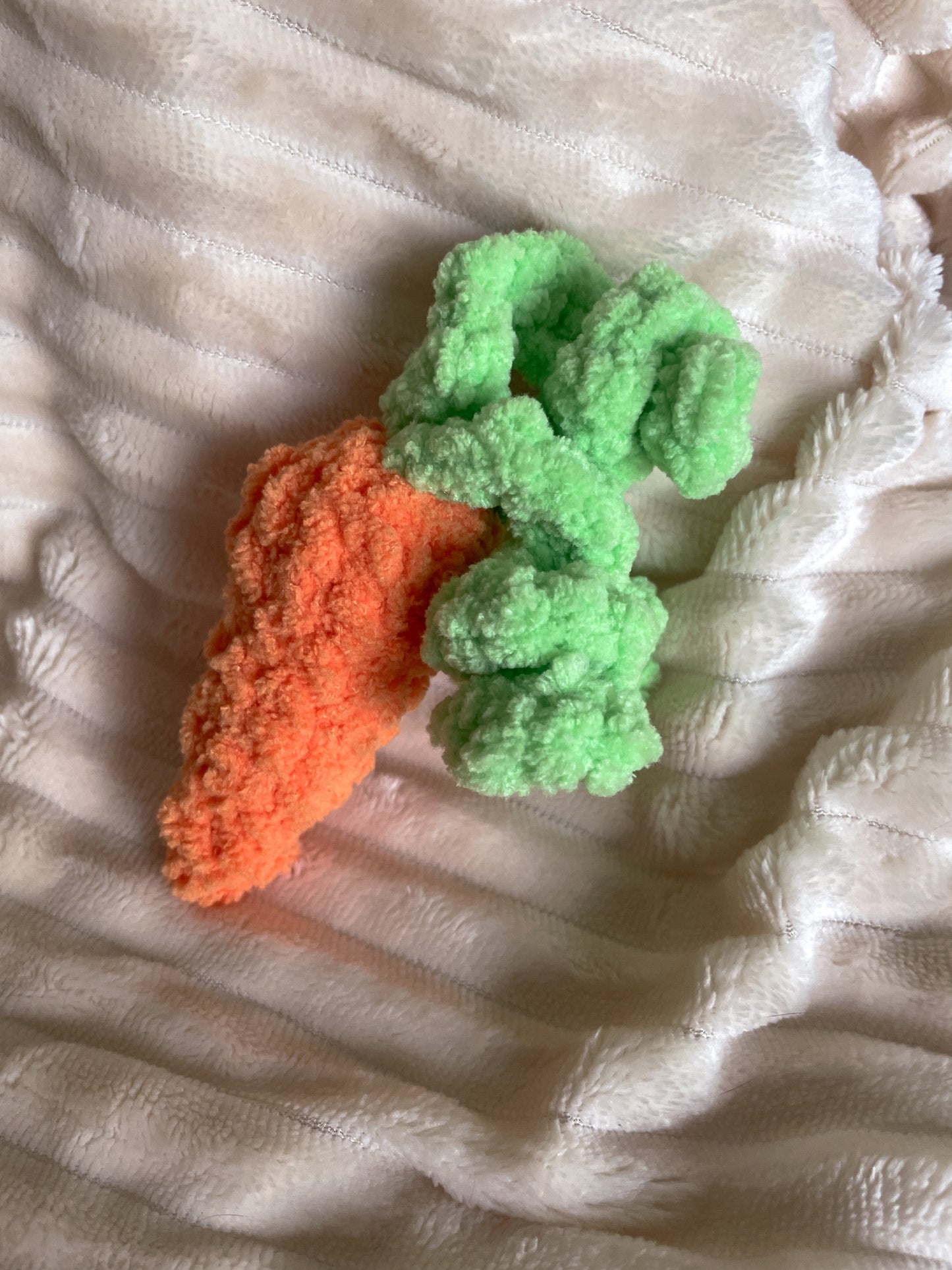 Carrot Plush or Rattle