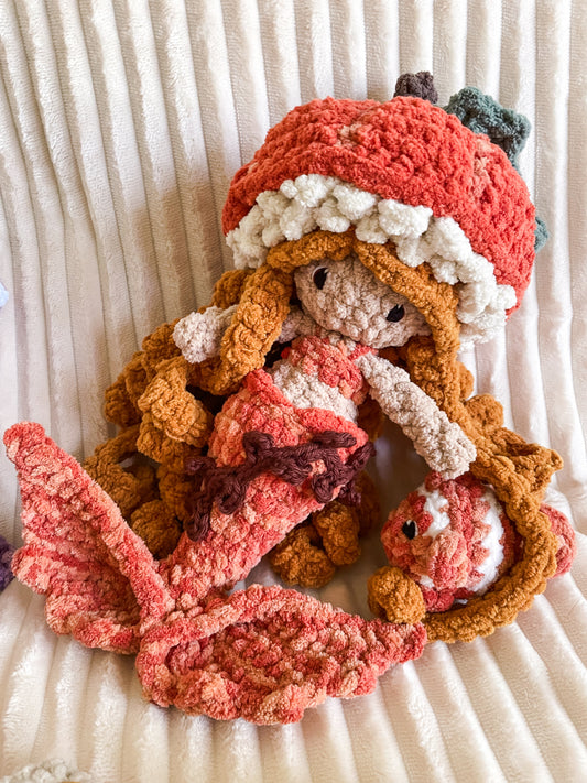 Pumpkin Mermaid