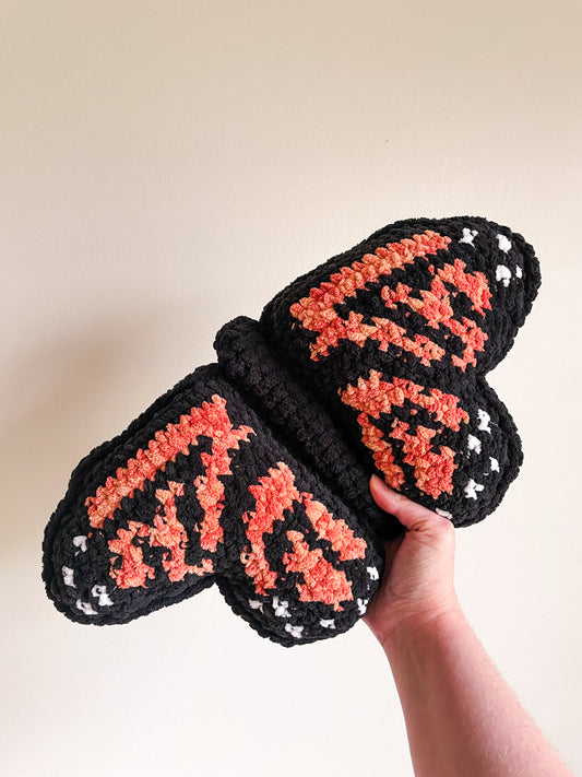 Monarch Butterfly Pillow